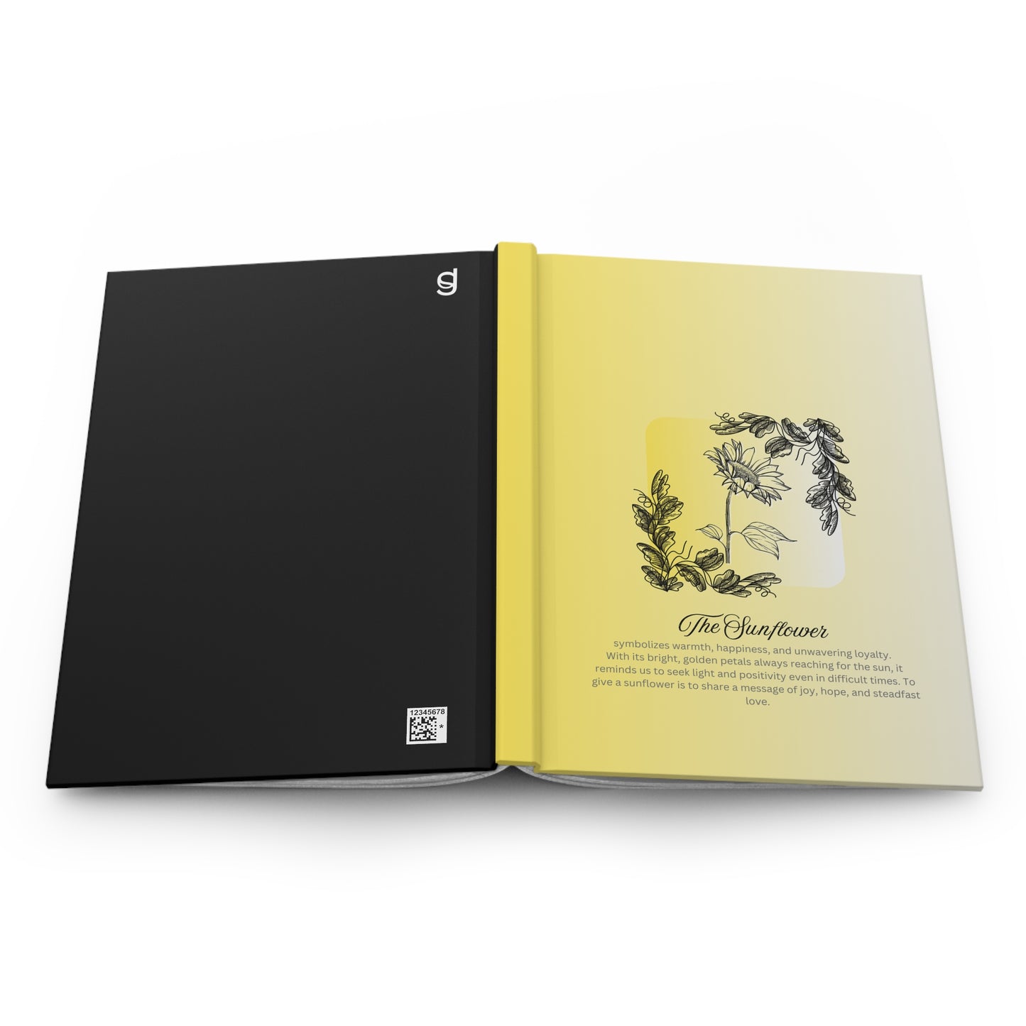 The Flower Collection Journal - Sunflower