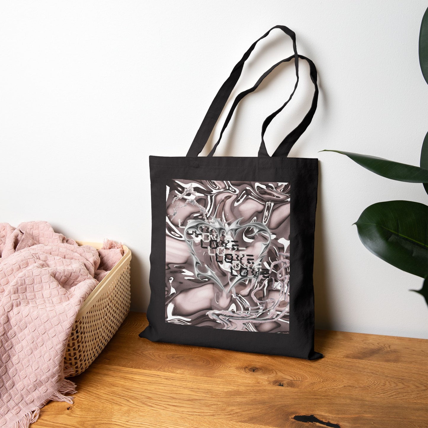 3000s Love Tote Bag