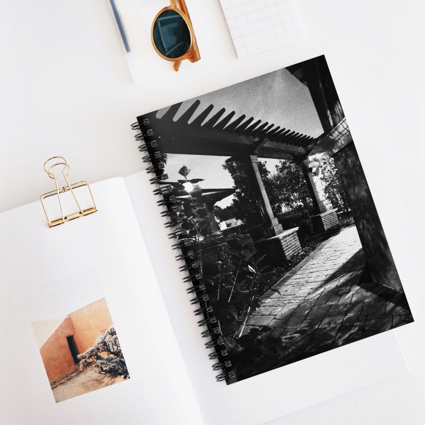 The Dark Night Spiral Notebook - 2