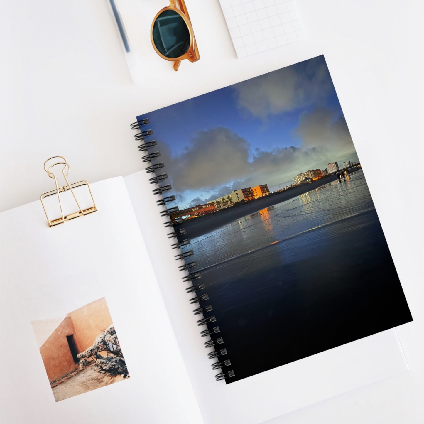 Blue Tide Spiral Notebook