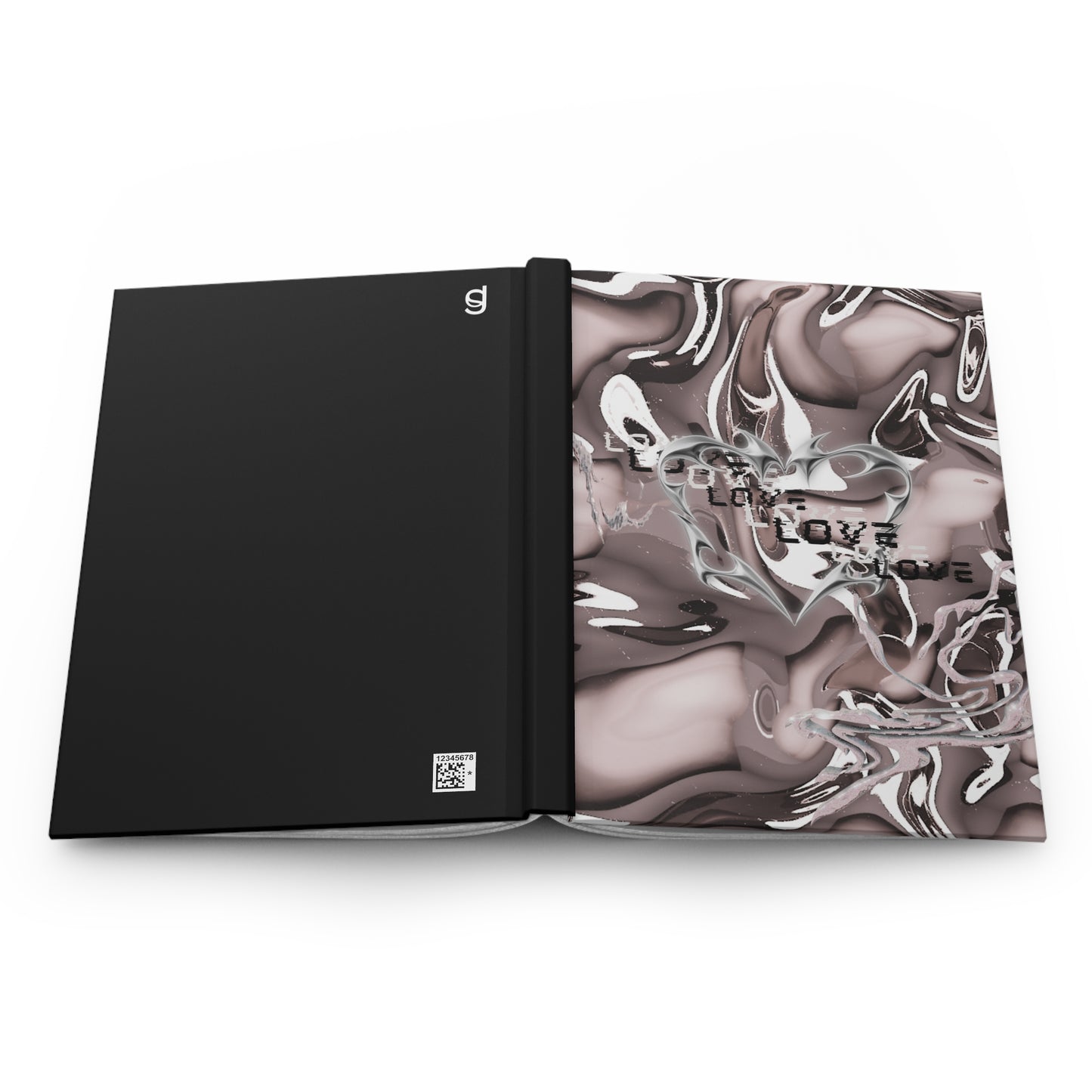 3000s Love Hardcover Journal