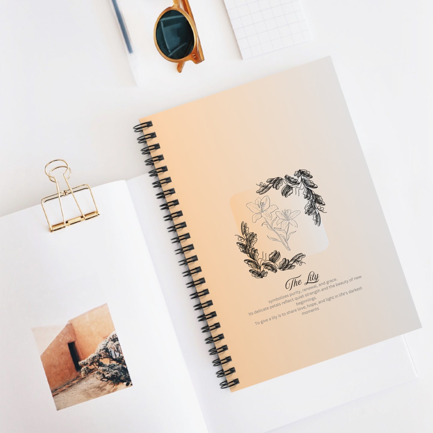 The Flower Collection Notebook - Lily