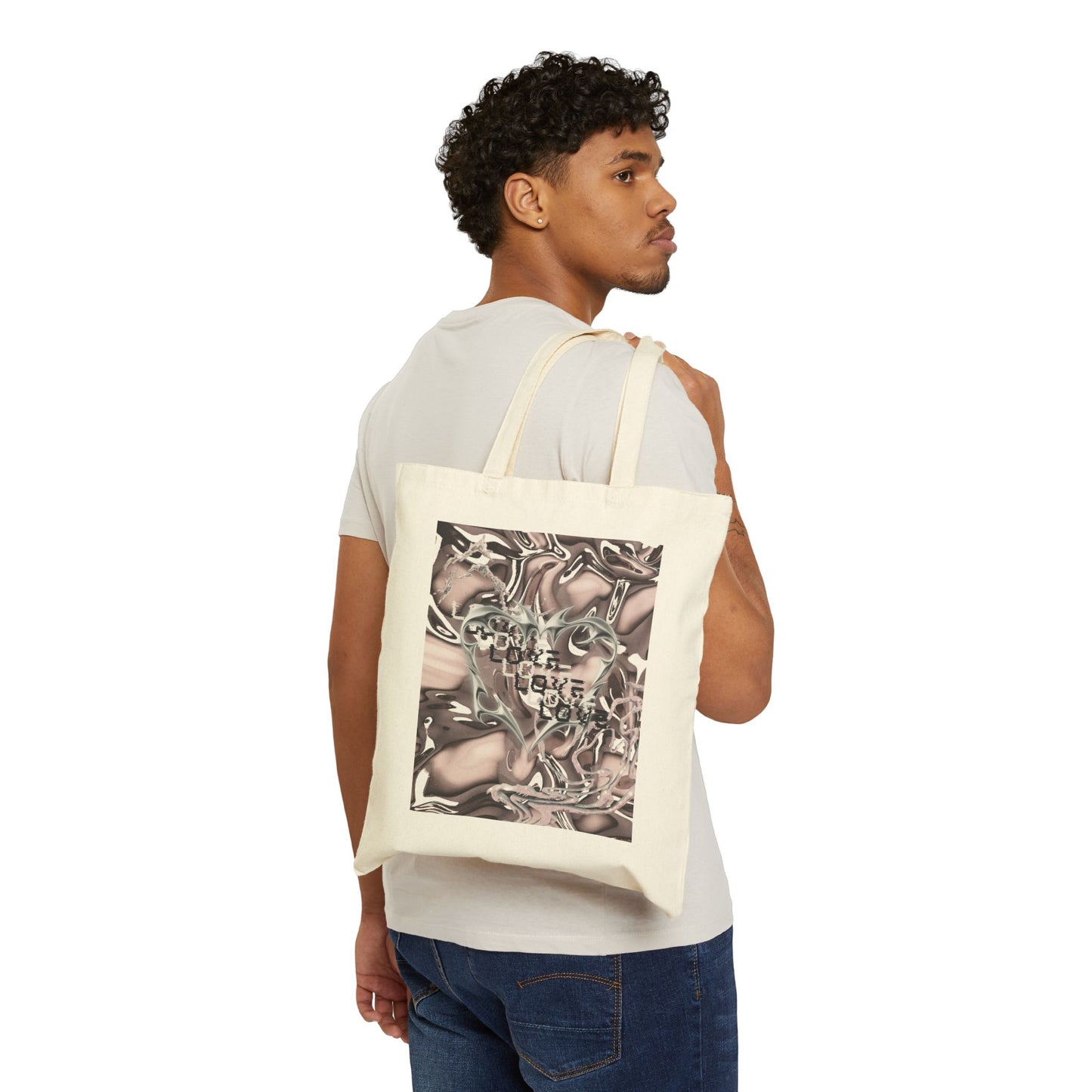 3000s Love Tote Bag