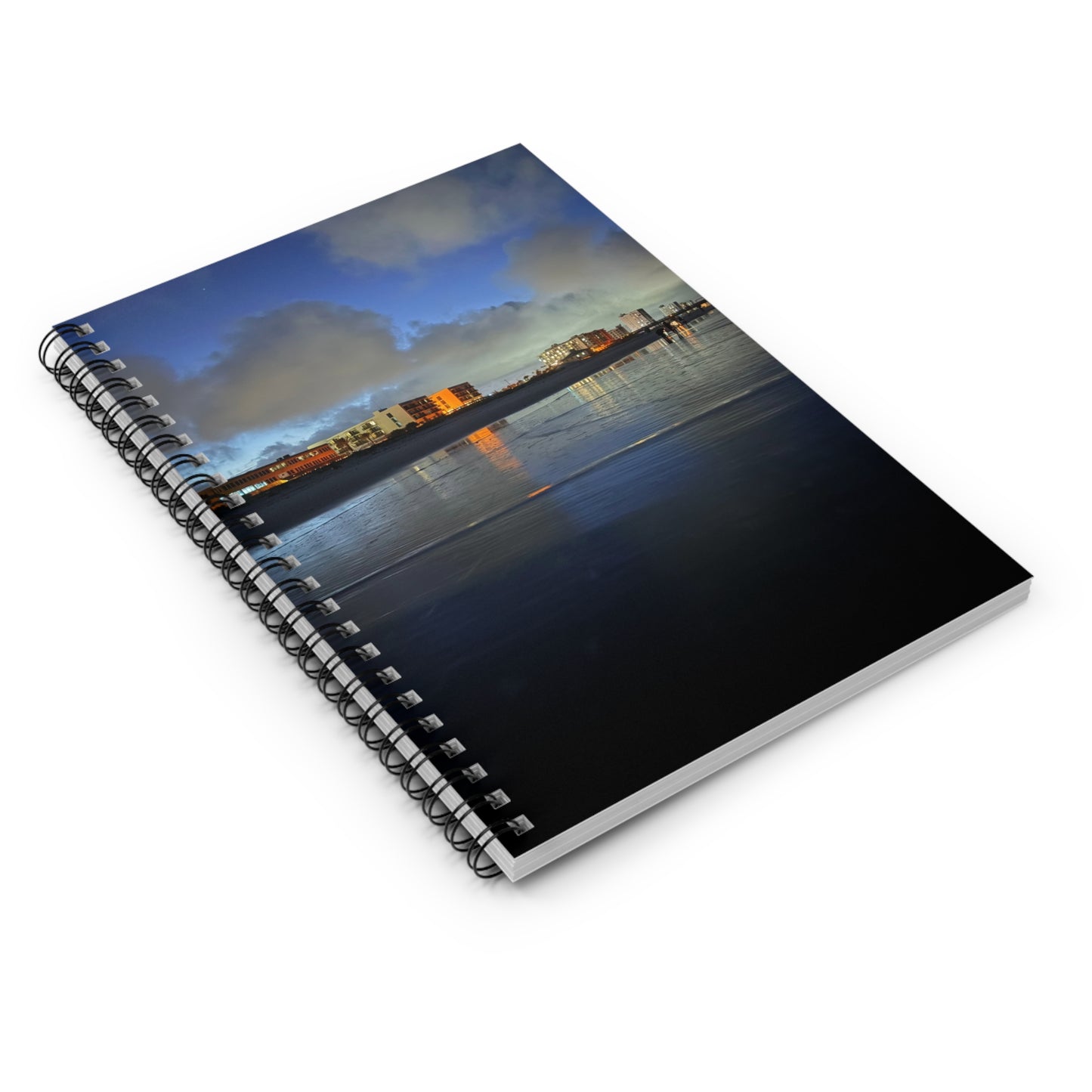 Blue Tide Spiral Notebook