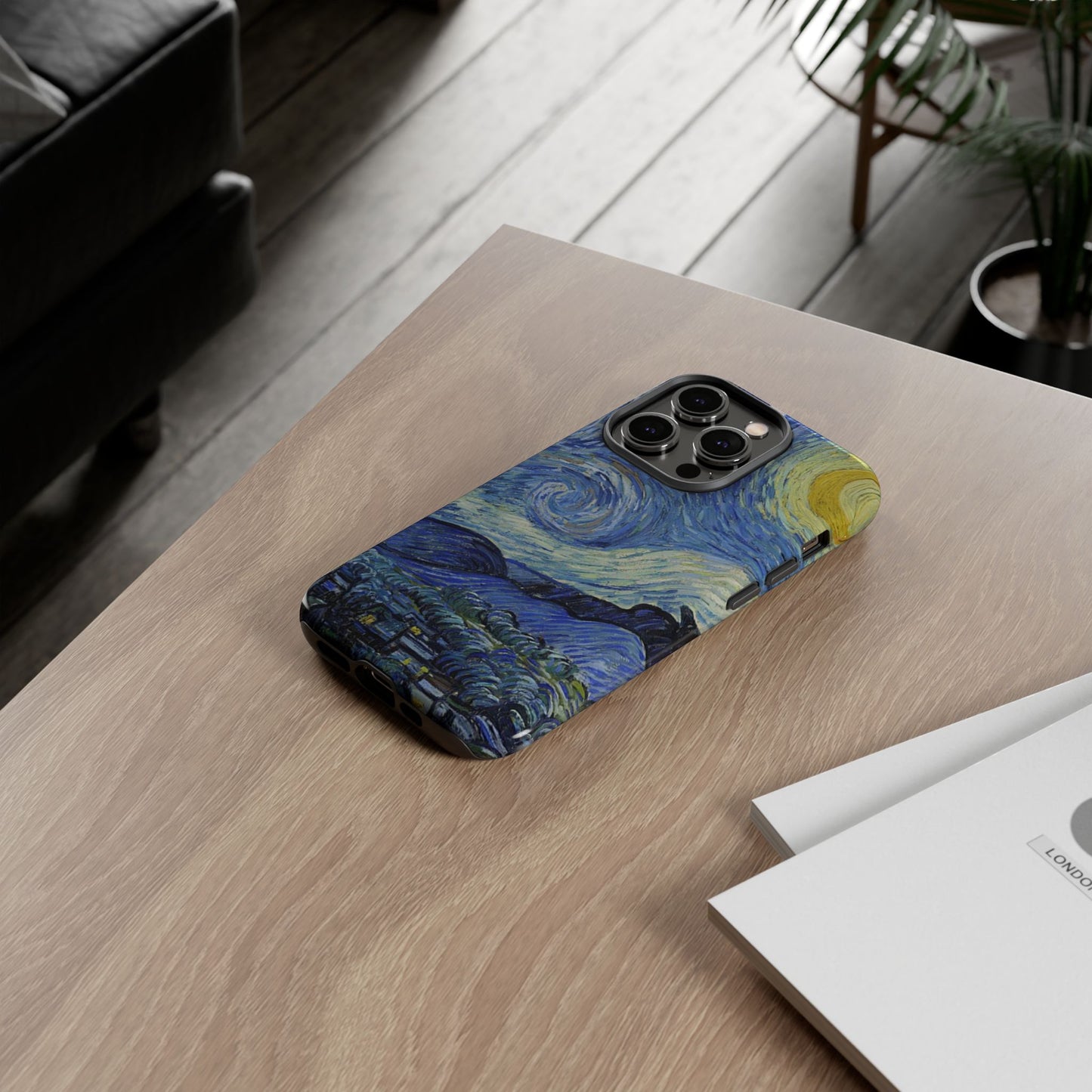 Starry Night by Van Gogh Phone Case