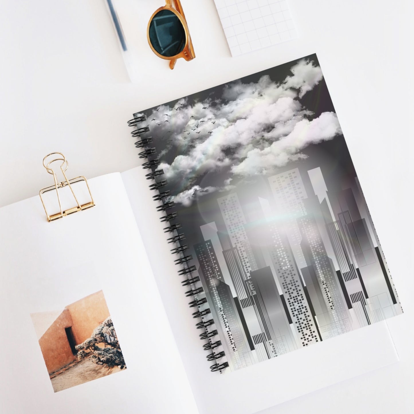 Skyline Spiral Notebook