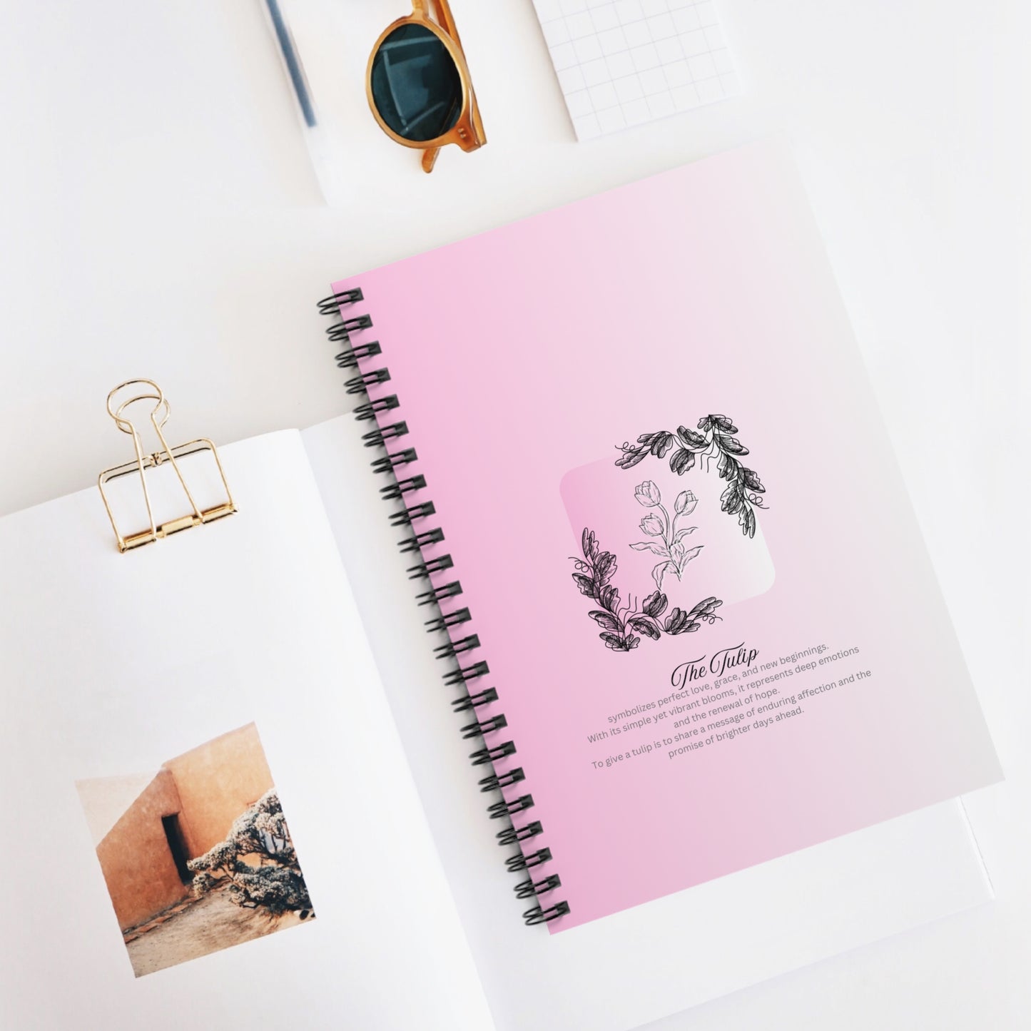 The Flower Collection Notebook - Tulip