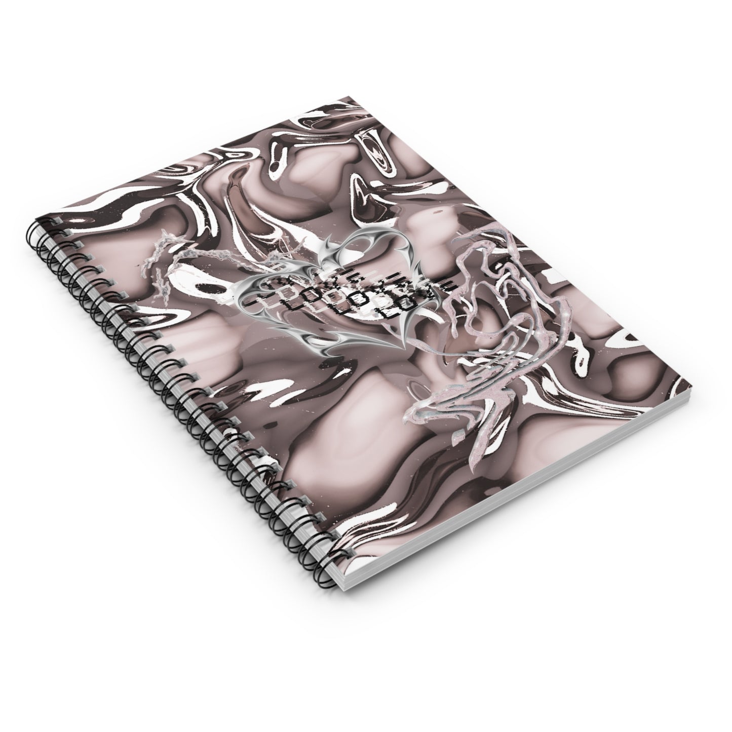 3000s Love Spiral Notebook