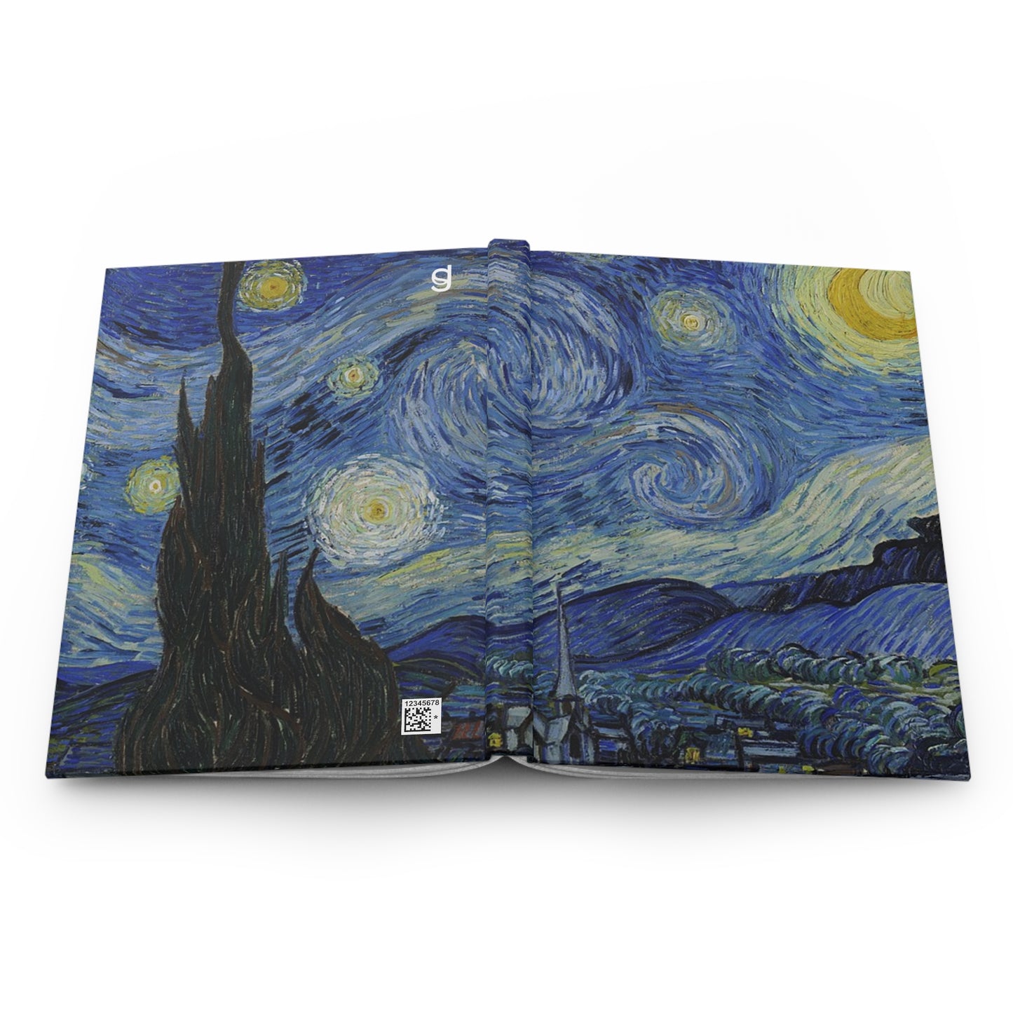 Starry Night by Van Gough Hardcover Journal