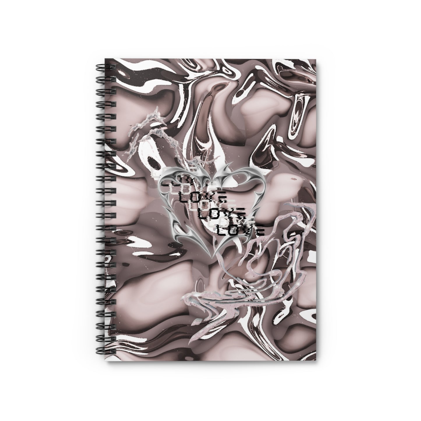 3000s Love Spiral Notebook